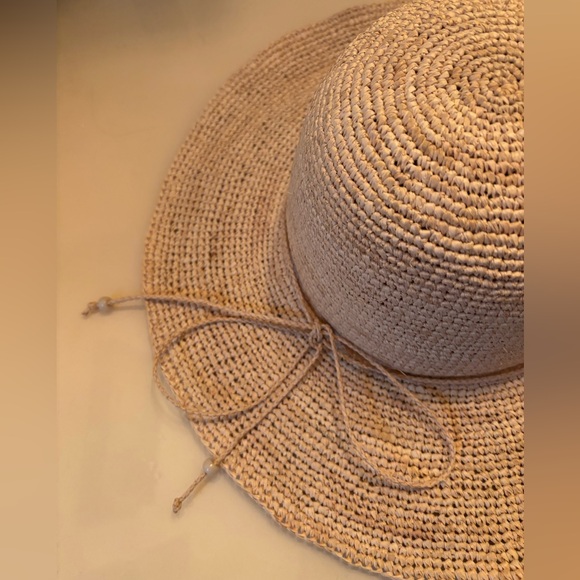 Palermo Wide Brimmed Raffia Sun Hat - Picture 5 of 7
